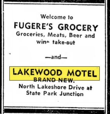 Lakewood Motel - June 1953 Opening (newer photo)